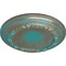 Ekena Millwork Carlsbad Ceiling Medallion (Fits Canopies up to 7 7/8"), 12 1/2"OD x 1 1/2"P, Copper Green Patina CM12CACGS - alternate 3